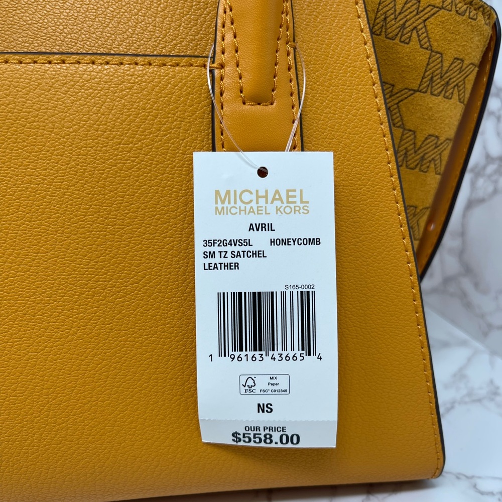 Michael Kors Avril small satchel - Picture 6 of 8